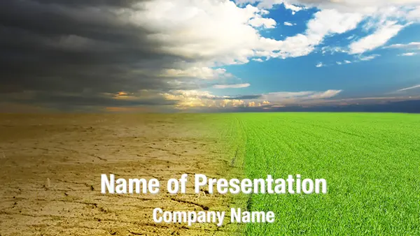 Drought Concept PowerPoint Template