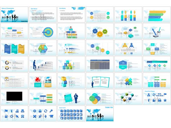 Business Networking PowerPoint Templates - Business Networking ...