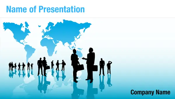 Business Networking PowerPoint Template