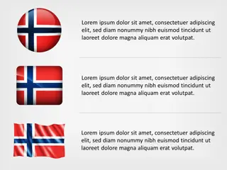 Norwegen Flaggen Icons