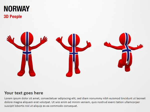 Norway 3D People