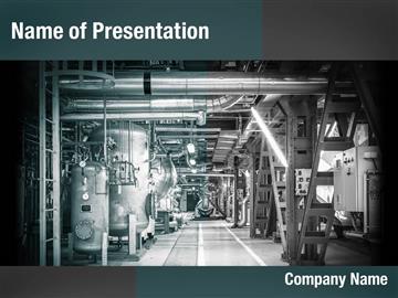 Thermoelectric Power Station PowerPoint Templates - Thermoelectric ...