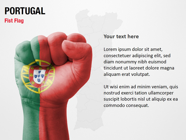Portugal Fist Flag