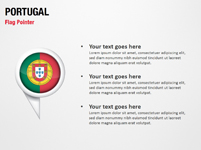 Portugal Flag Pointer