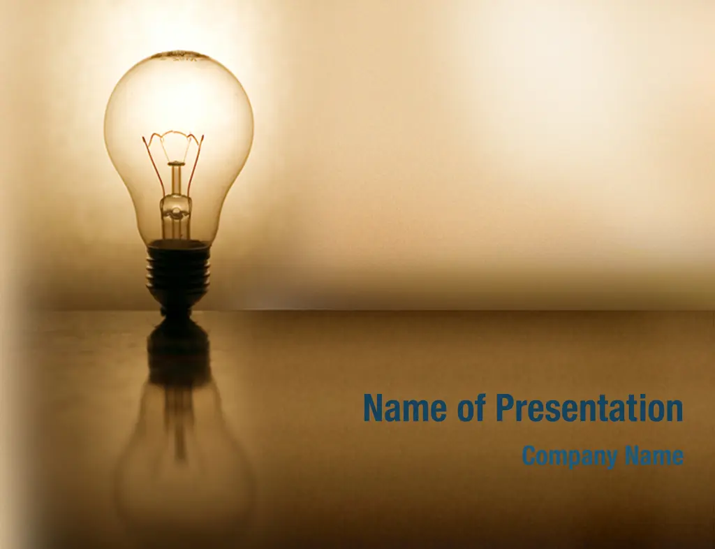 Light Bulb PowerPoint Templates Light Bulb PowerPoint Backgrounds 