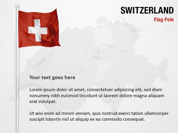 Switzerland Flag Pole