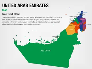 Vereinigte Arabische Emirate Karte