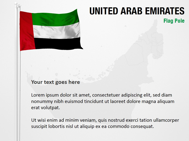 United Arab Emirates Flag Pole
