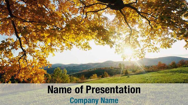 Landscape and Trees PowerPoint Templates - Landscape and Trees PowerPoint  Backgrounds, Templates for PowerPoint, Presentation Templates, PowerPoint  Themes