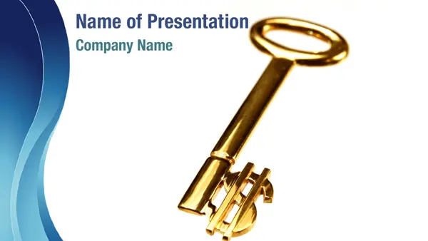 Dollar Key PowerPoint Template