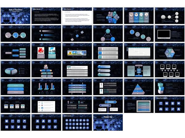 System Connection PowerPoint Templates - System Connection PowerPoint ...