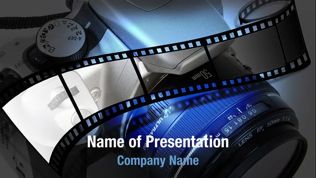 Camera Film PowerPoint Templates Camera Film PowerPoint Backgrounds 