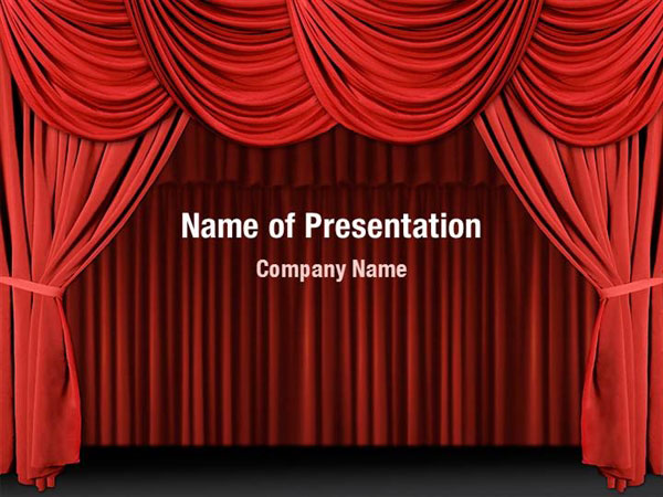 Red Curtain Powerpoint Templates Red Curtain Powerpoint Backgrounds Templates For Powerpoint Presentation Templates Powerpoint Themes