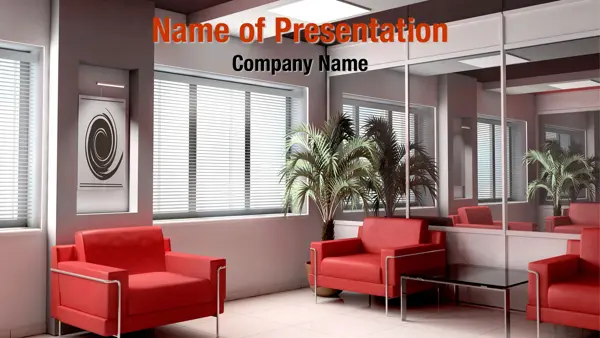 Office Lounge PowerPoint Template